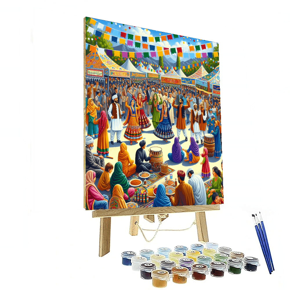 Karnival Di Brunei Number Painting