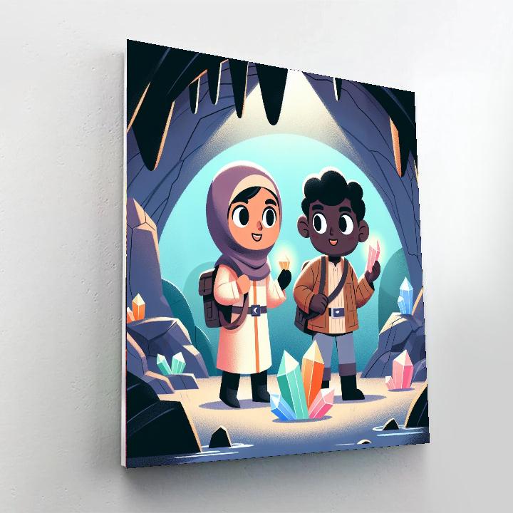 Crystal Cavern Quest Paint By Color