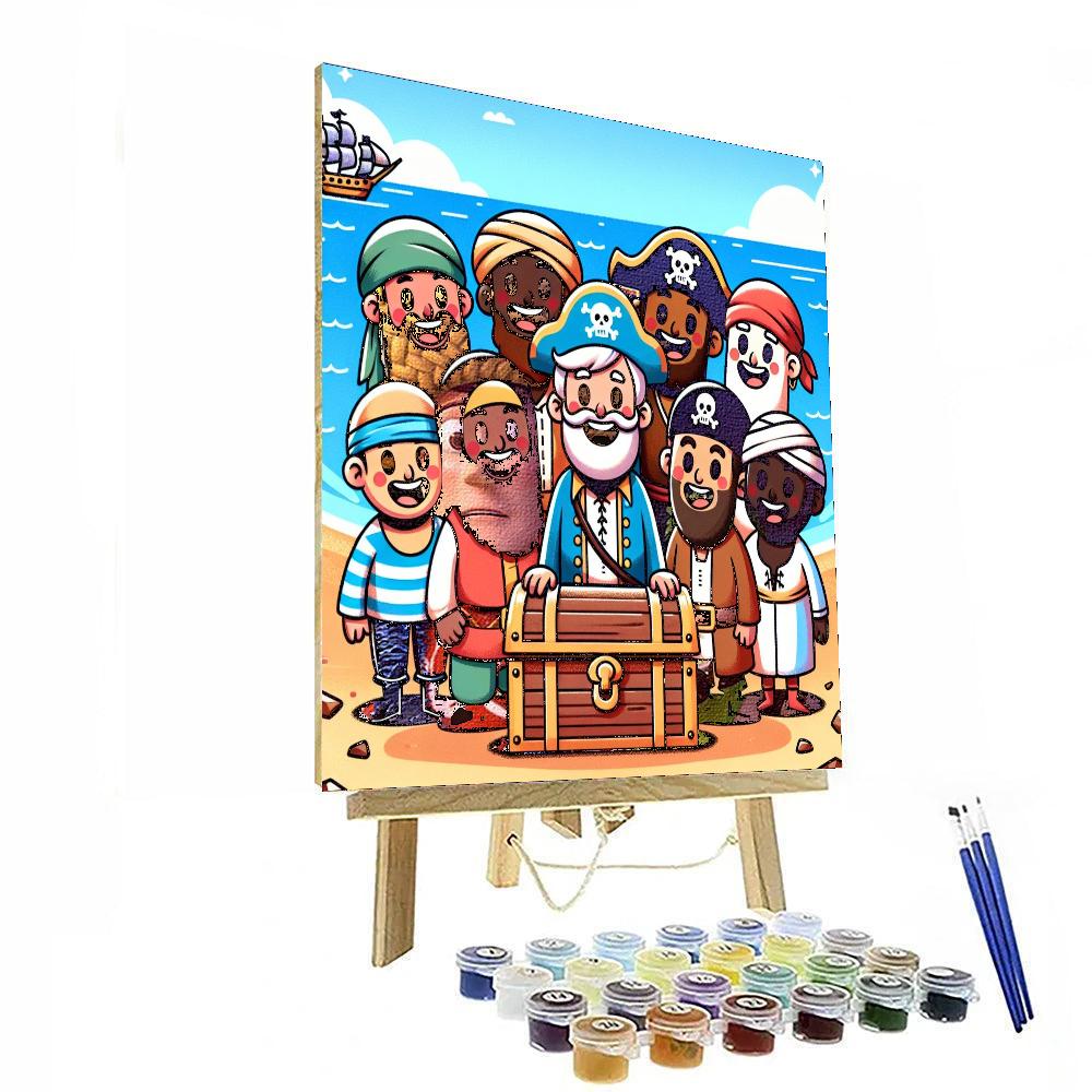 Pirate's Lagoon Numbered Painting Kits