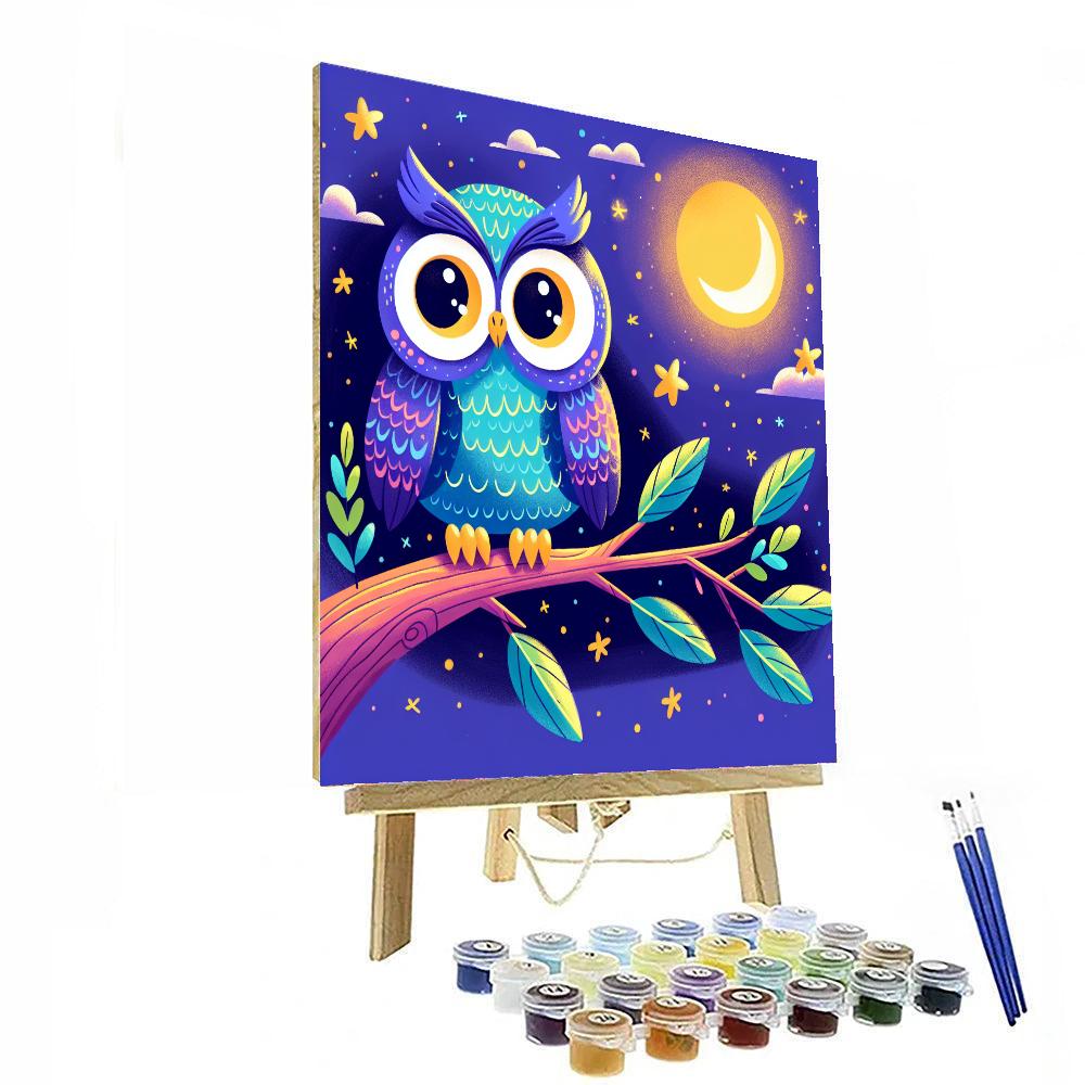 Adventurous Owl Numbered Painting Kits