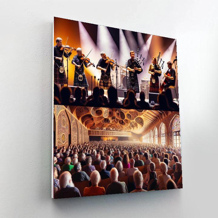 Celtic Connections Festival - Scotland Paint By Numbers Kits
