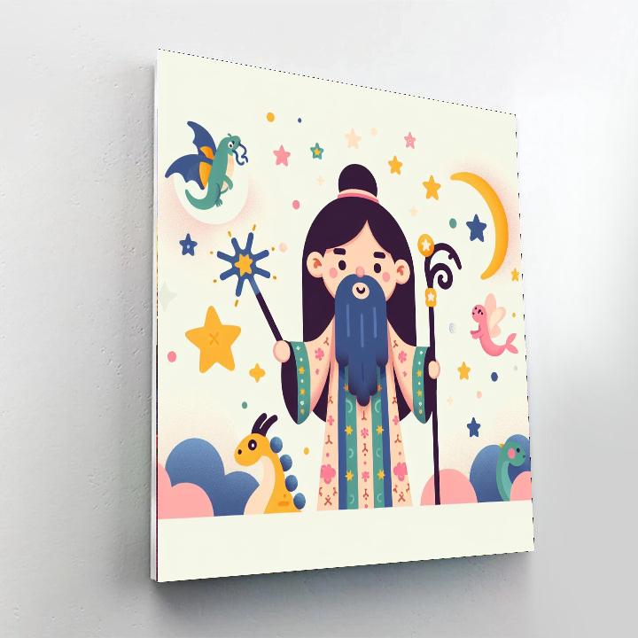 Wonderful Wizard Paint By Number