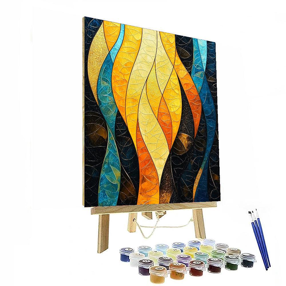 Caravaggio Inspired Spectral Dances  Painting Number Kit