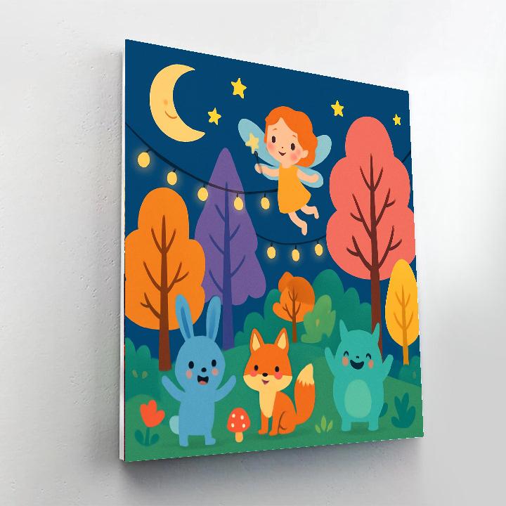 Exploration In The Enchanted Woods Paint By Numbers Kits