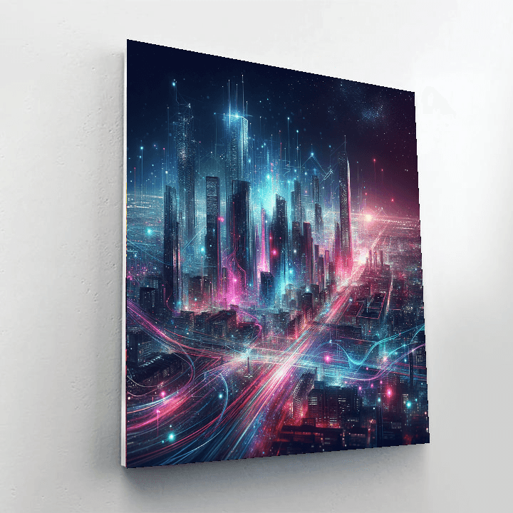 Urban Skyline Dreams Paint By Number