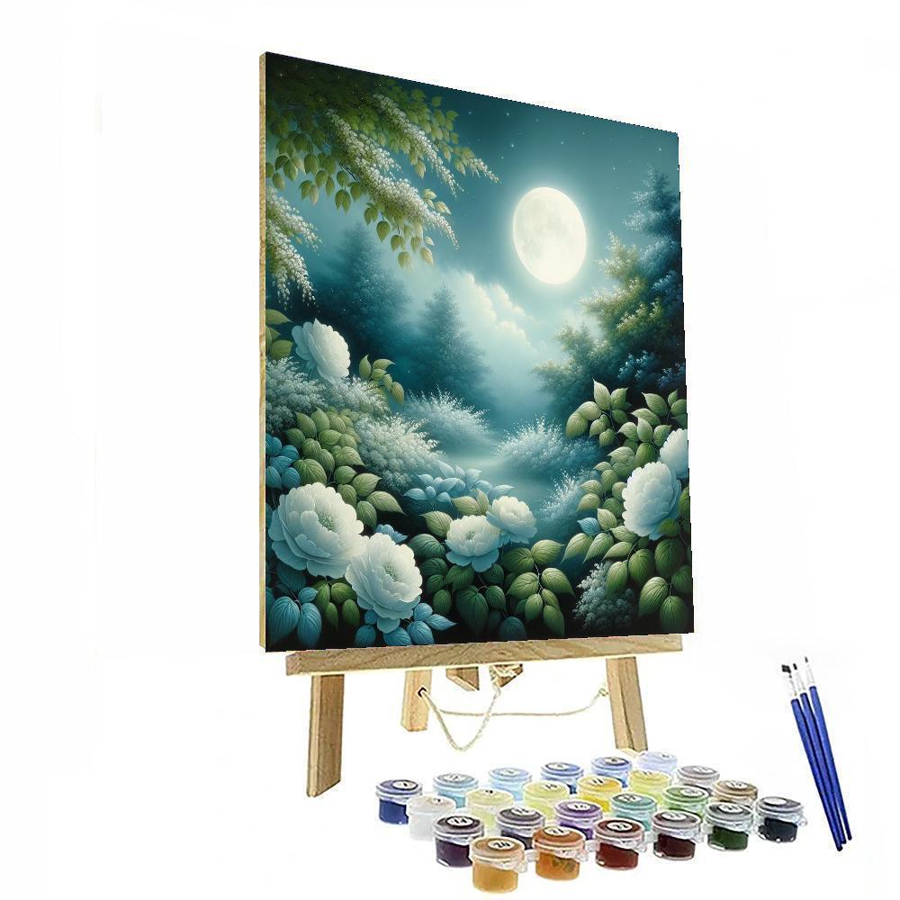 Magical Moonlit Garden Paint By Color