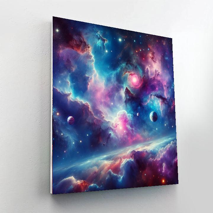 Astronomical Dreams DIY Paint By Numbers