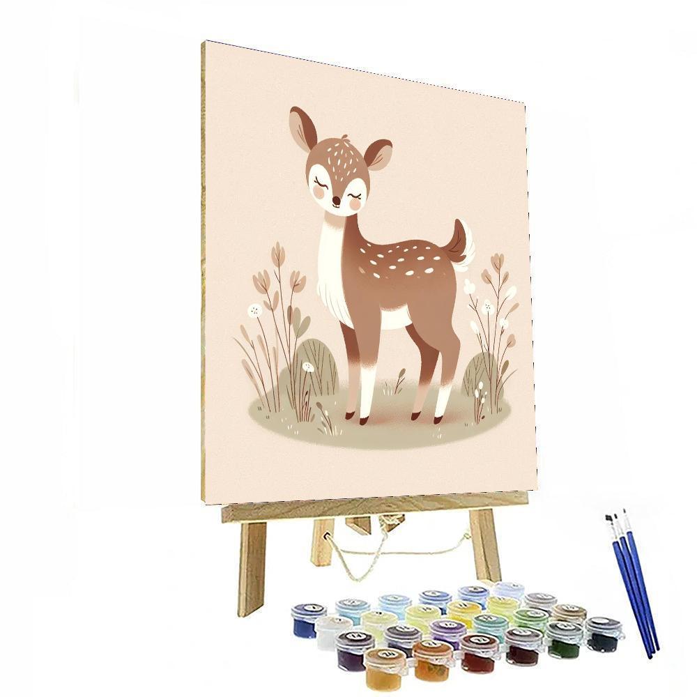 Dainty Deer Paint By Numbers Kits