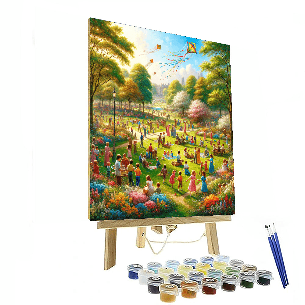 Joyful Playtime In The Park Paint By Numbers Kits