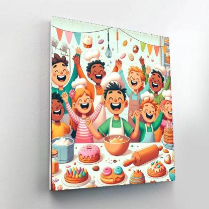 Sweet Bakery Delights DIY Paint By Numbers