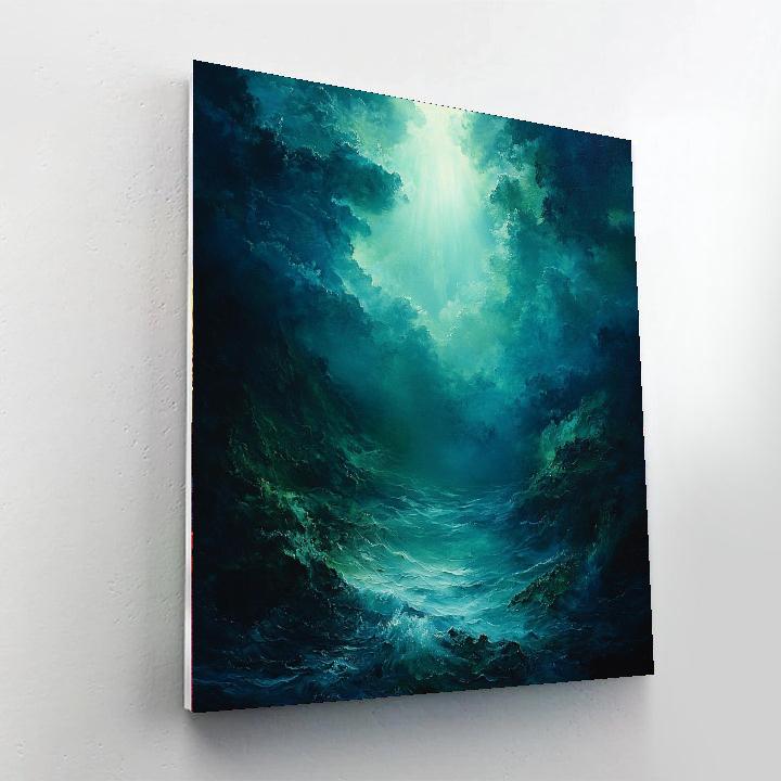 Caravaggio Inspired Mystery Of The Abyss  DIY Paint By Numbers