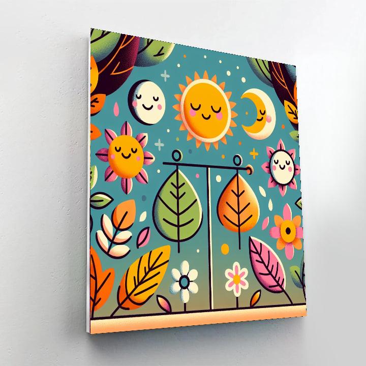 Enchanted Equinox Numbered Painting Kits