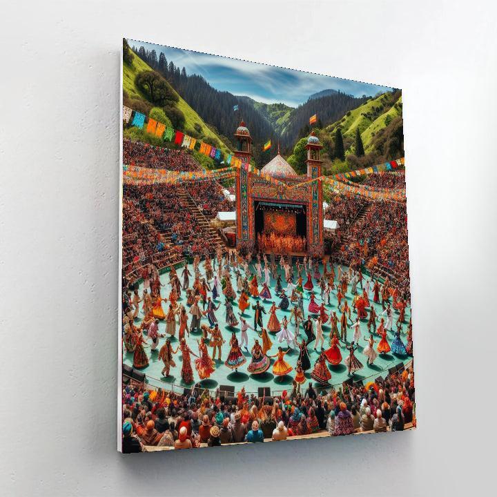 Festival Internacional De Guelaguetza - Mexico Paint By Numbers