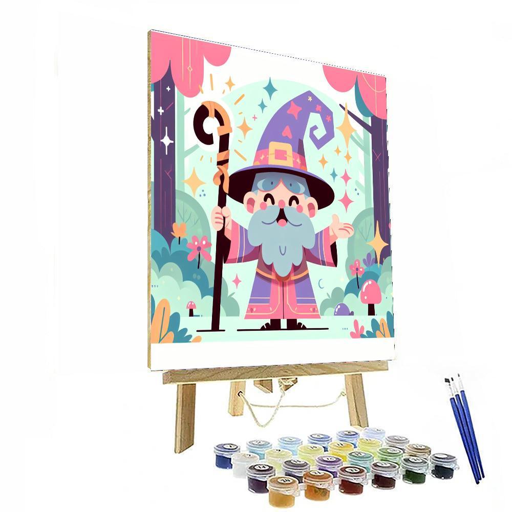 Mystic Wizards Paint By Number
