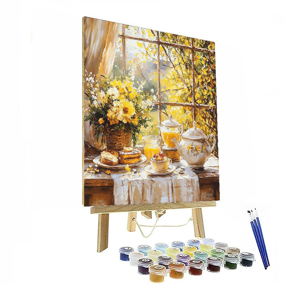 Morning Sunlight Painting By Numbers Kit