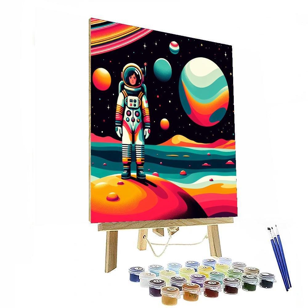 Galaxy Discovery Mission Painting By Numbers Kit