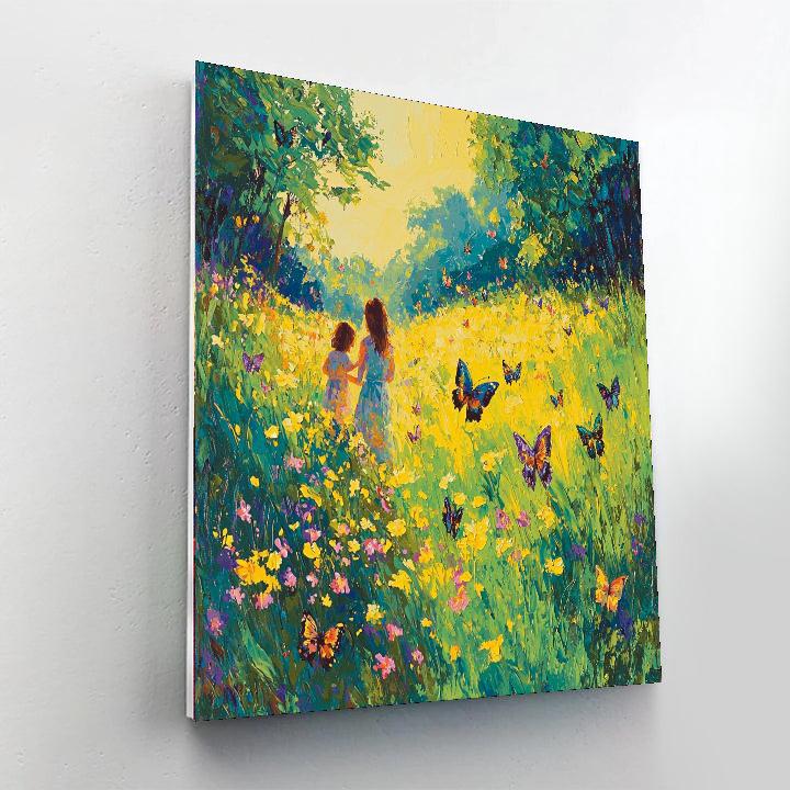 Bonds Among Butterflies Painting Number Kit