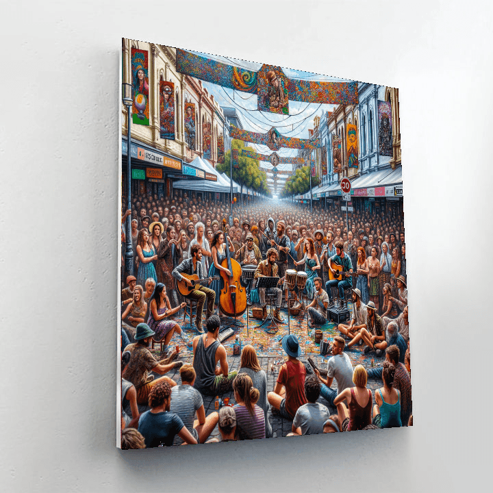 Fringe Festival - Australia Number Painting