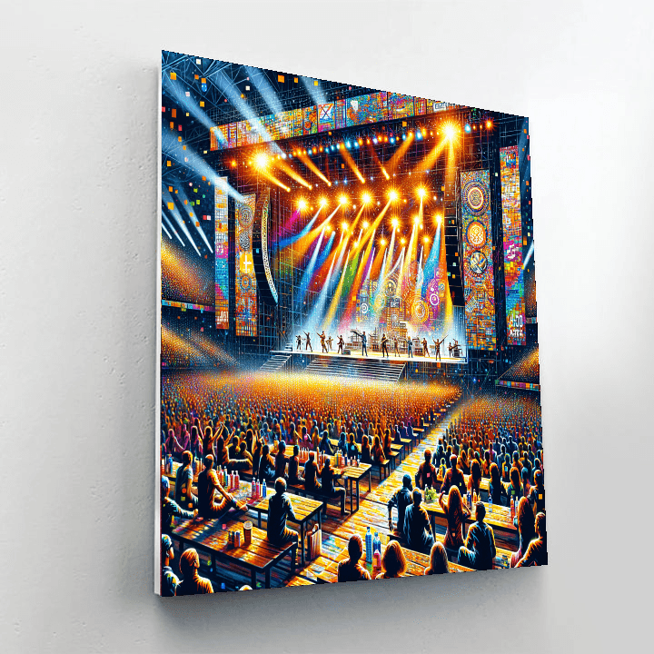 International Festival Of Arts - Singapore Painting Number Kit