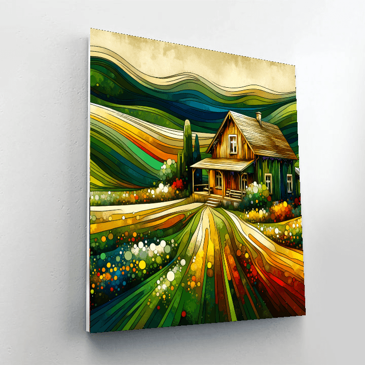 Charming Farmhouse Vibes Paint By Color