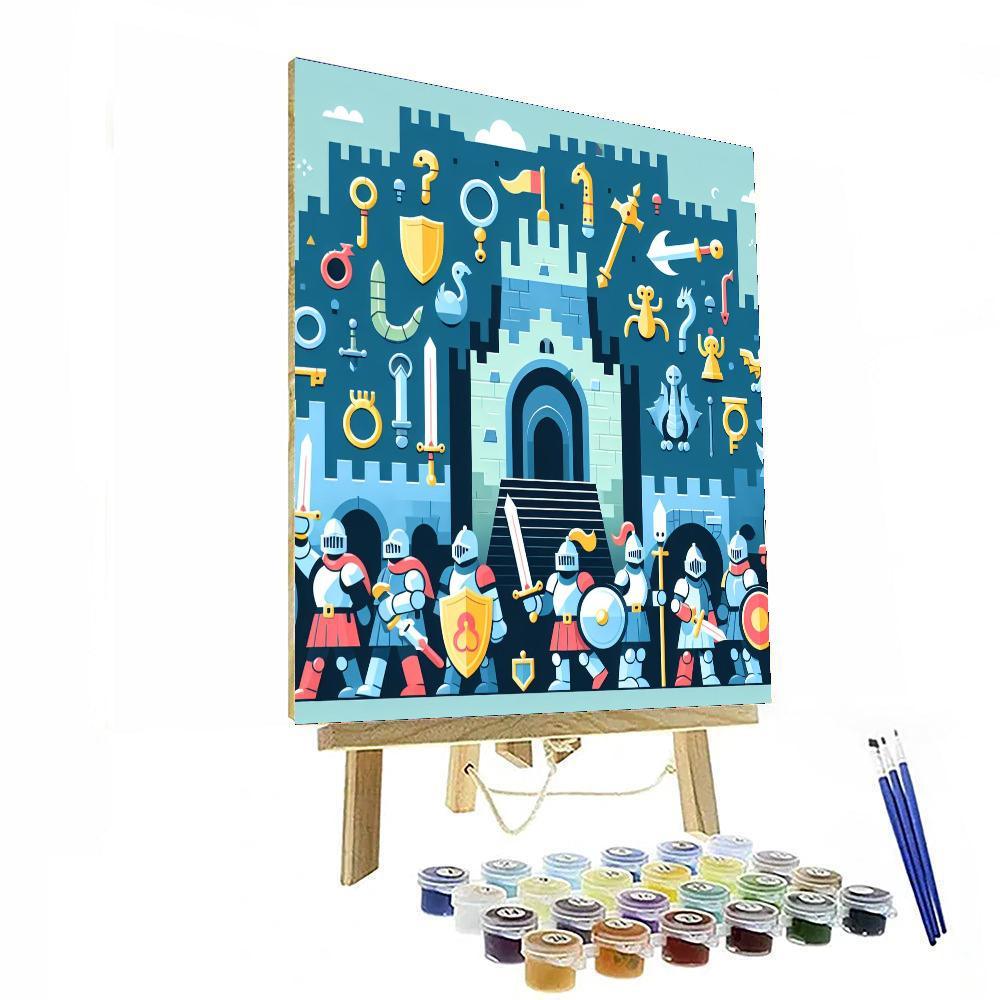 Mystery Castle Quest Numbered Painting Kits