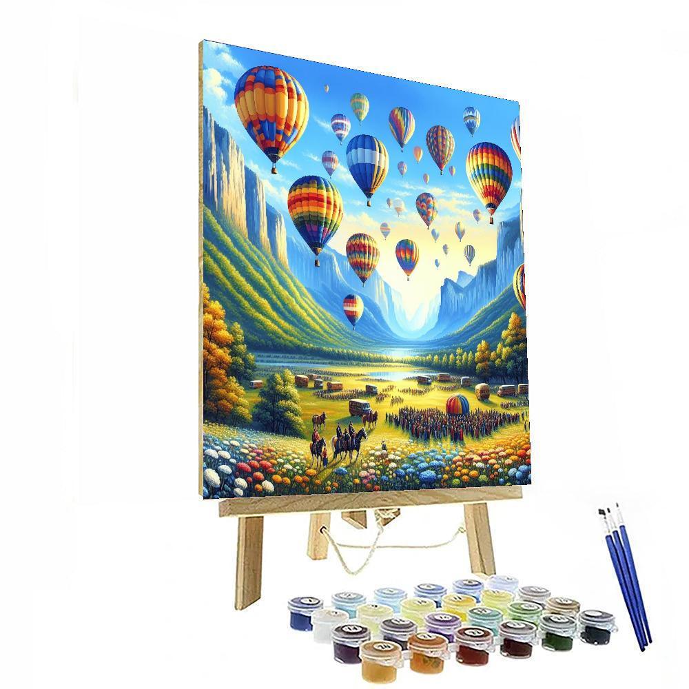 Balloon Fiesta - Taiwan Paint By Color