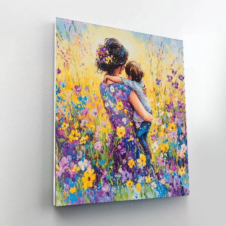 Hugs In A Field Of Dreams Paint By Number
