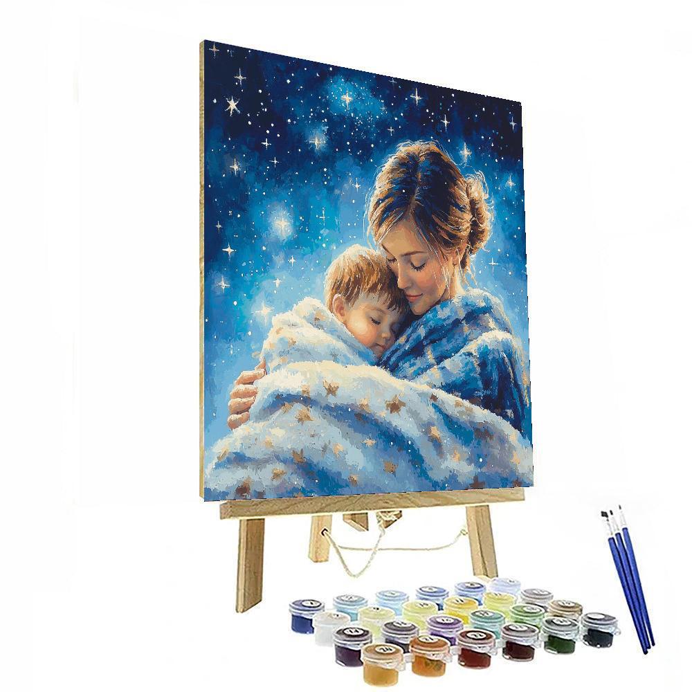 Cuddle Under The Stars DIY Paint By Numbers