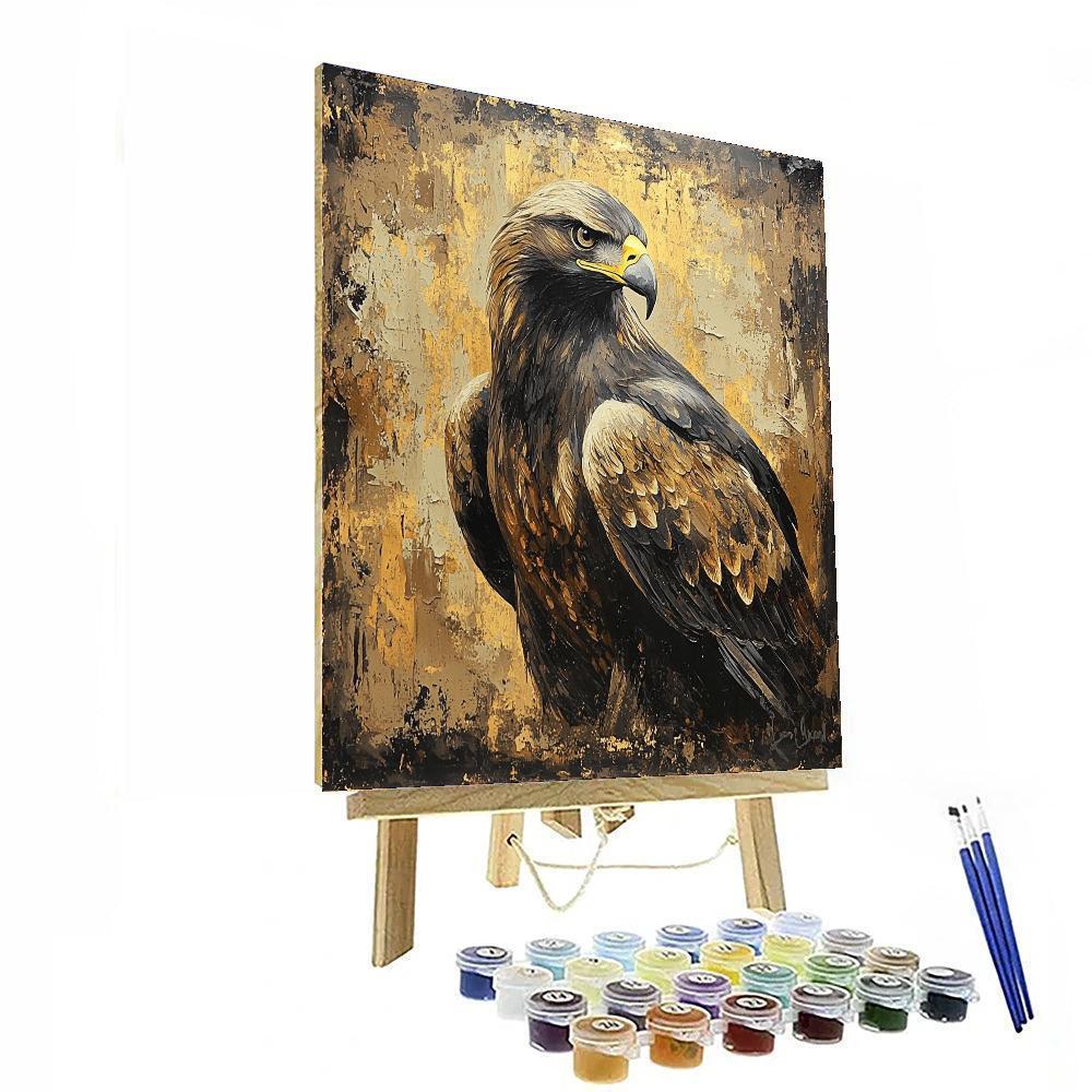Michelangelo Inspired Eagle's Dominion  Painting Number Kit