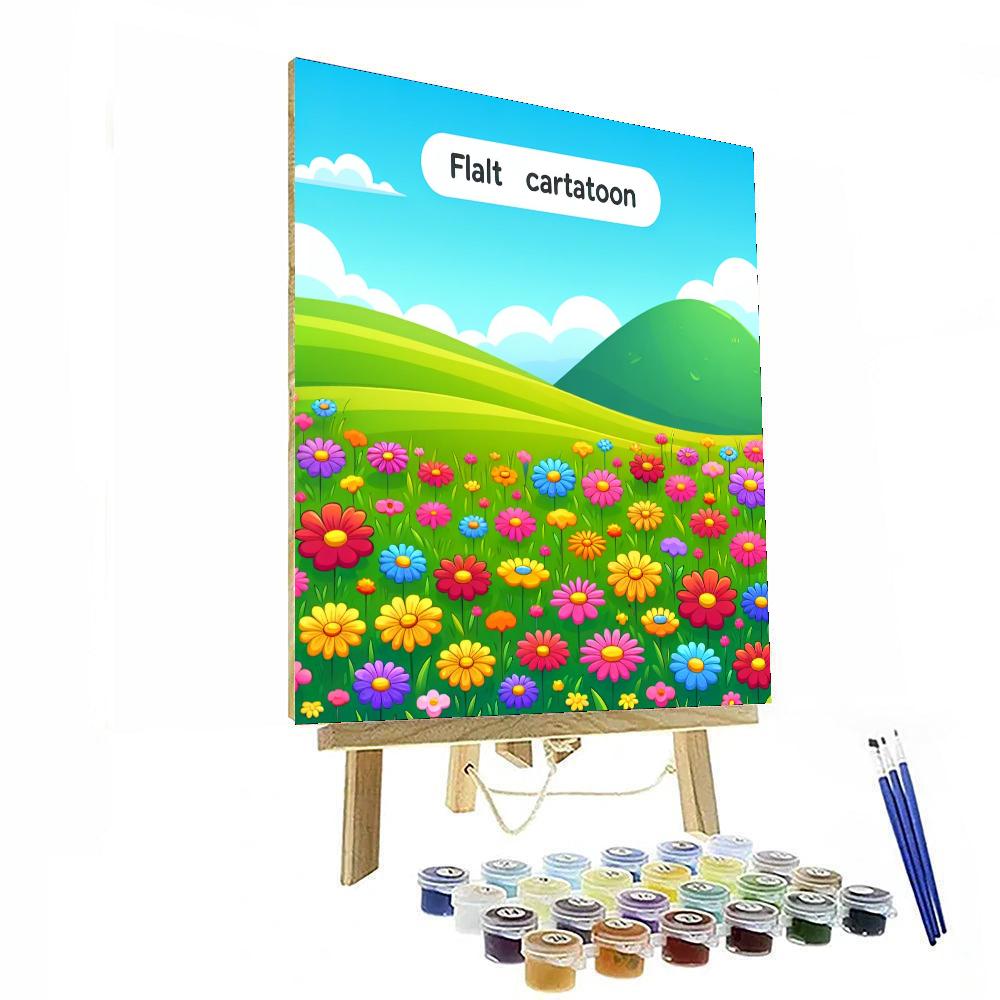 Marvelous Meadows Paint By Numbers Art
