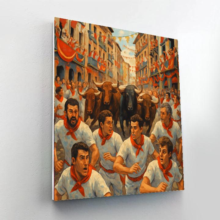 San Fermín Paint By Number