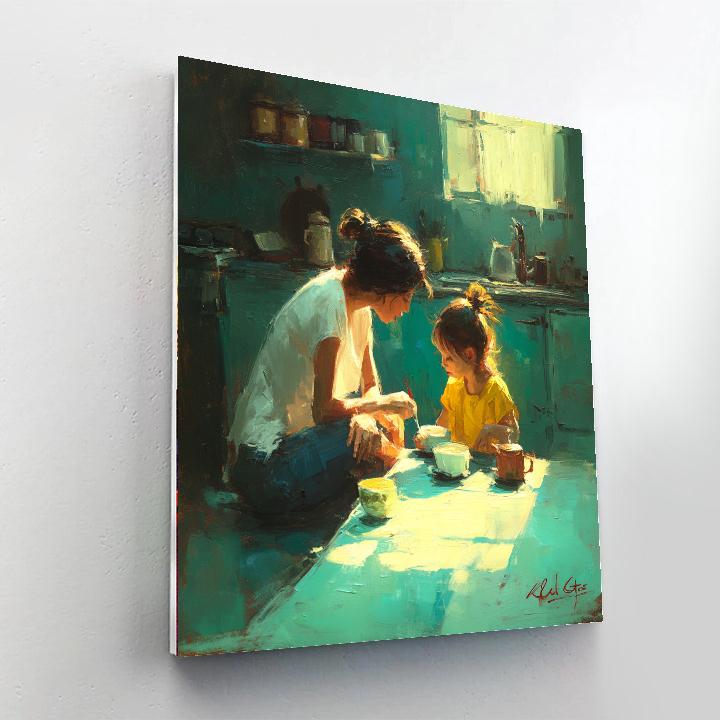 Serene Beginnings DIY Paint By Numbers