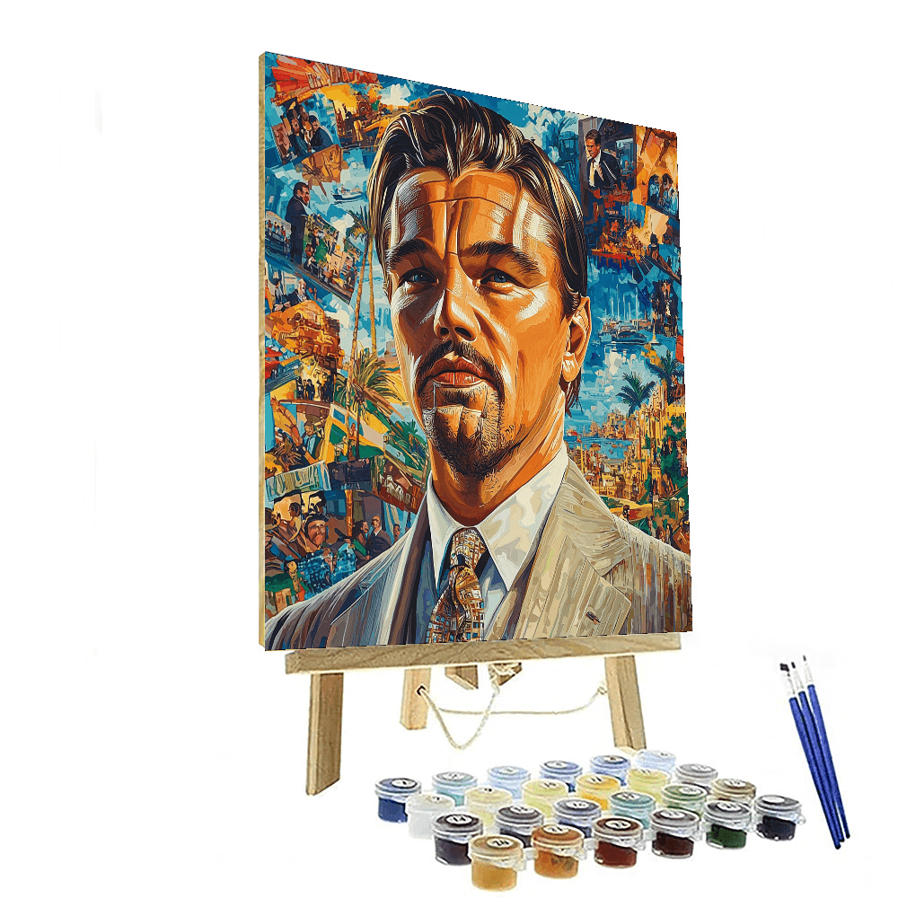 Leonardo Dicaprio: The Visionary Voyage Of A Film Legend Paint By Numbers
