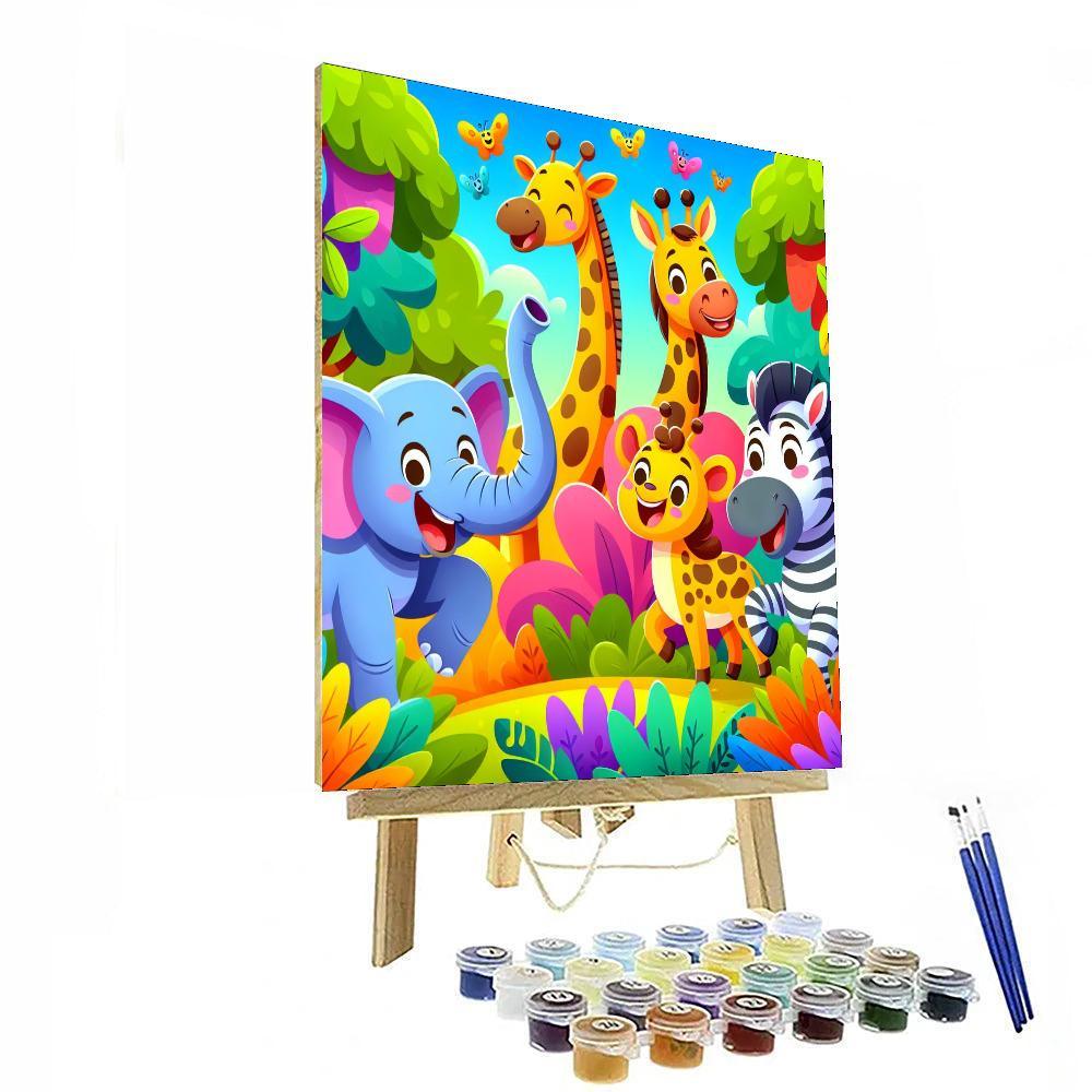 Colorful Creatures Paint By Numbers Kits