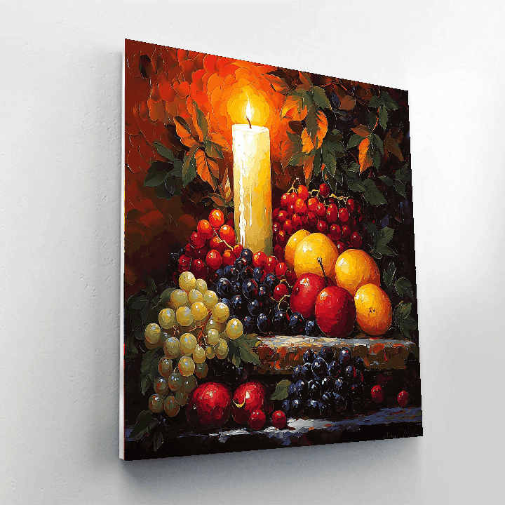 Caravaggio Inspired Candlelit Conversations  Painting By Numbers Kit