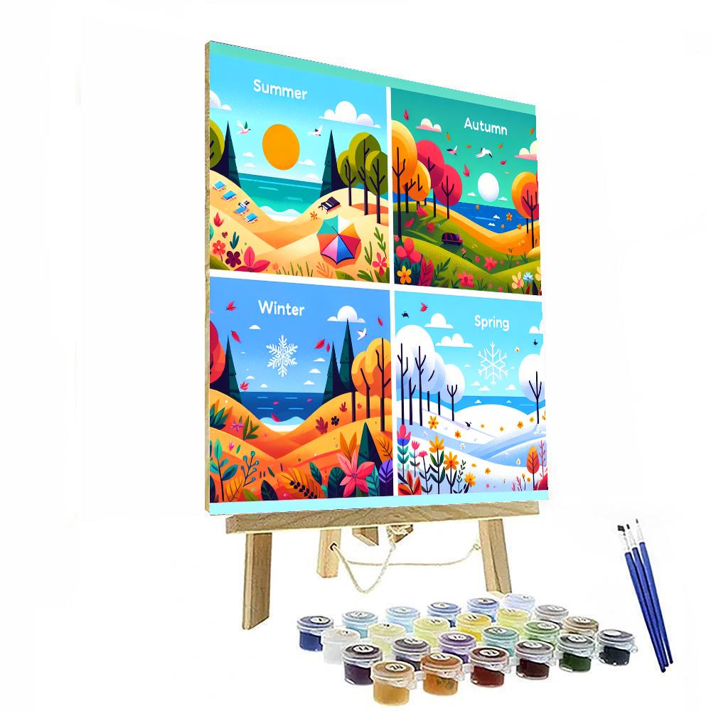 Seasonal Celebrations DIY Paint By Numbers