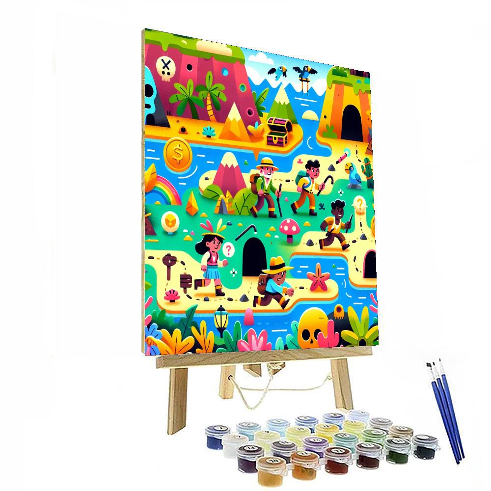 Island Of Adventures DIY Paint By Numbers