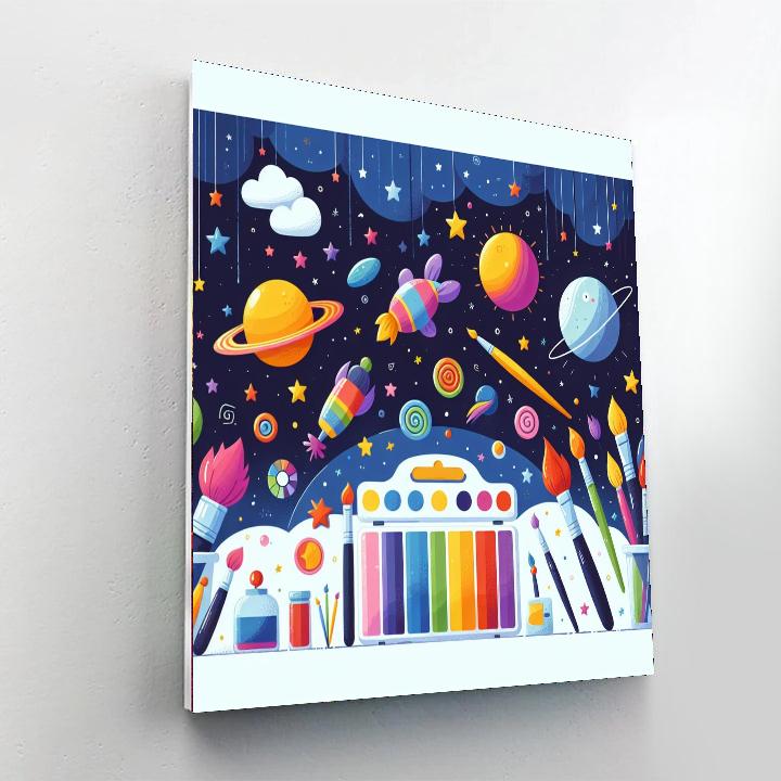 Cosmic Creations Paint By Numbers Art