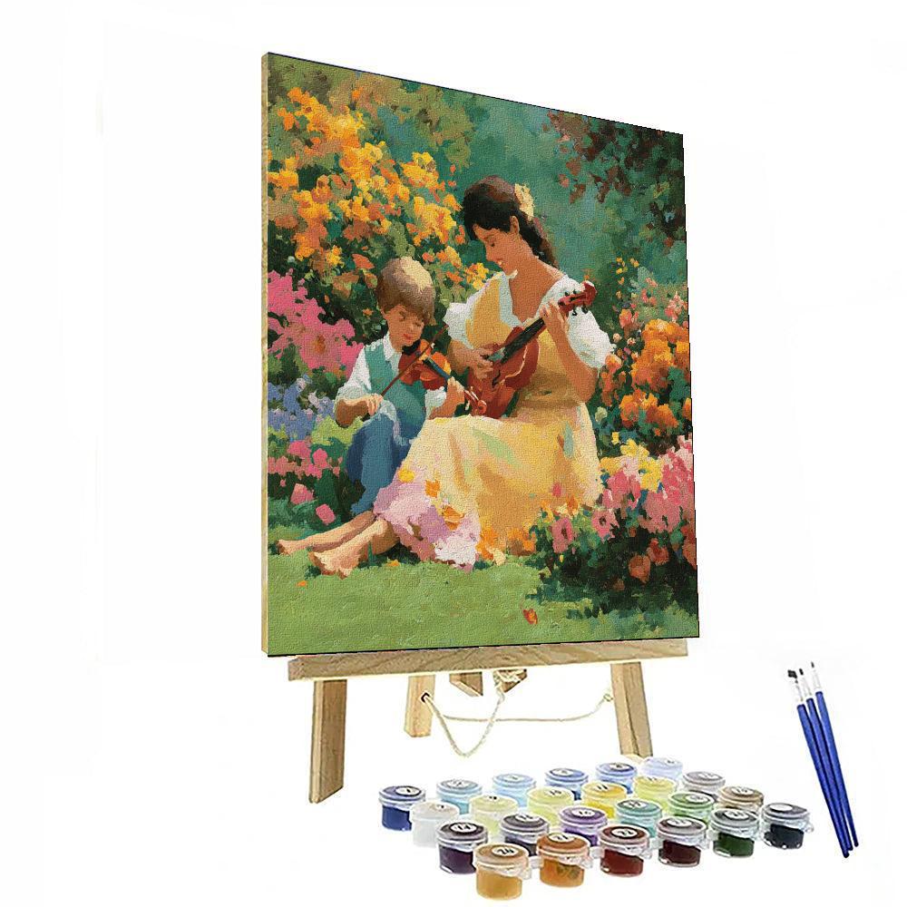 Morning Blossom Melody Paint By Color