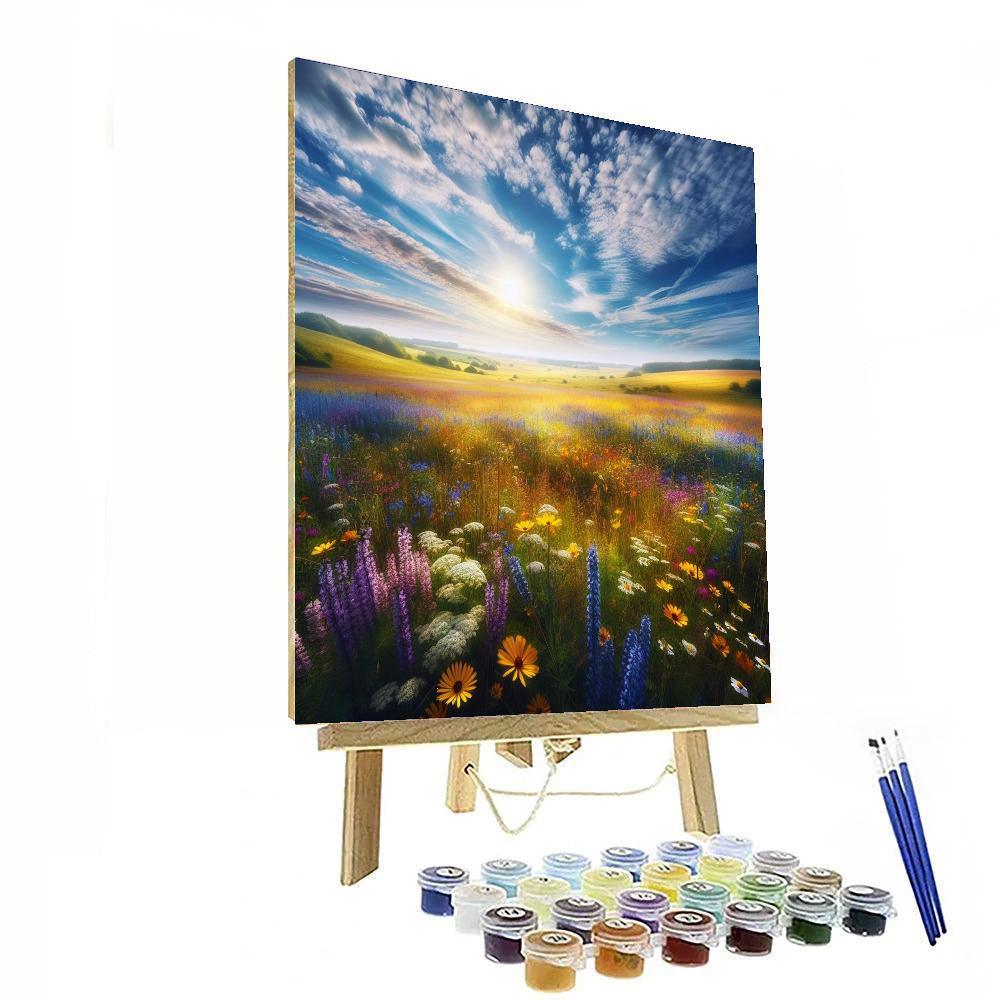 Dappled Sunlight Meadow Paint By Numbers Kits