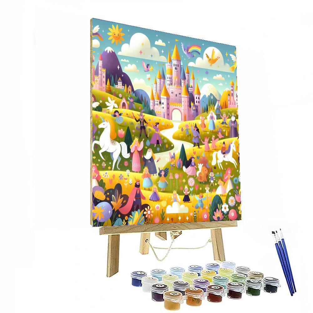 Fantasy Adventures Await Numbered Painting Kits