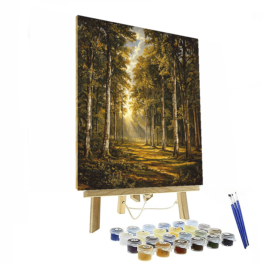 John Constable Inspired Majestic Forest Spirits  Paint By Numbers Art