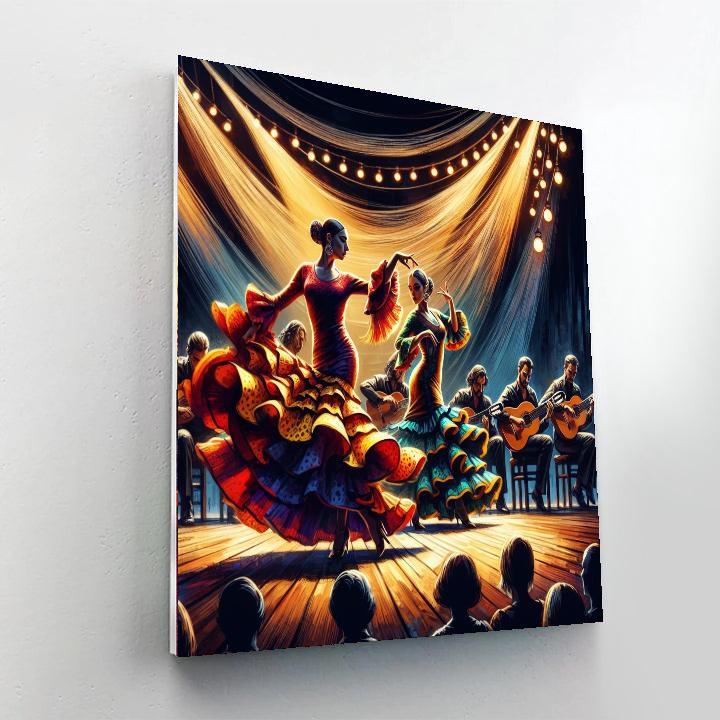 The International Festival Of Flamenco Paint By Numbers