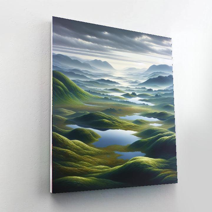 Harmony Of The Highlands Paint By Color