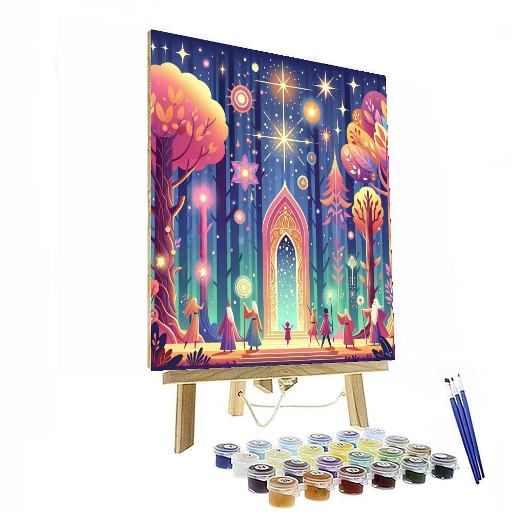 Mystical Enchantment Realm Painting Number Kit