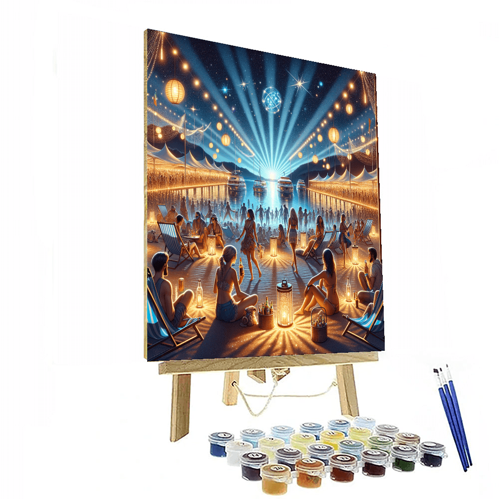 Balaton Sound - Hungary Paint By Color