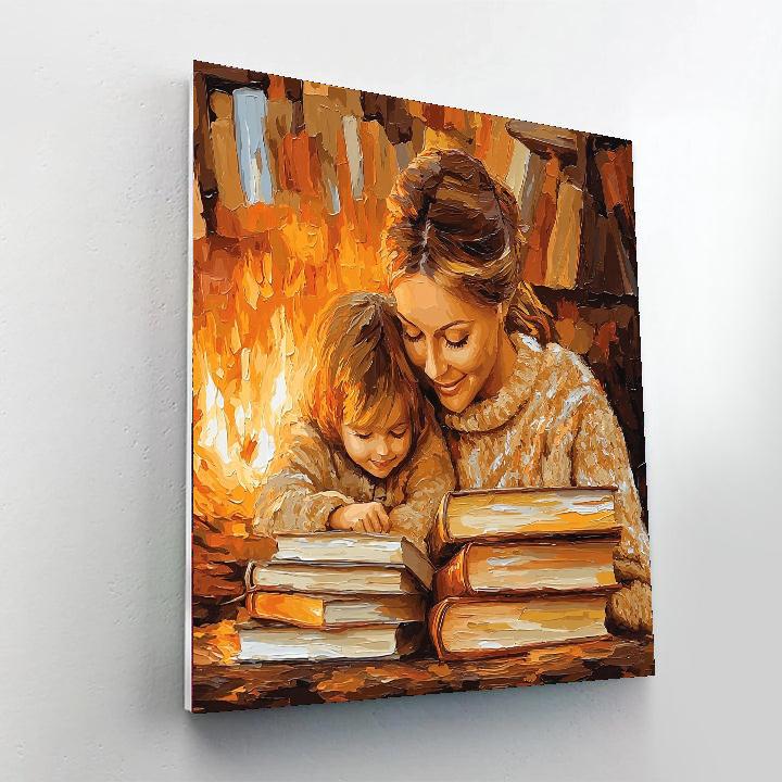 Mom's Storytime Nook Painting Number Kit