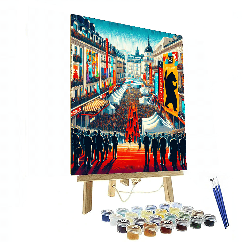 Berlin Film Festival - Berlin, Germany Number Painting