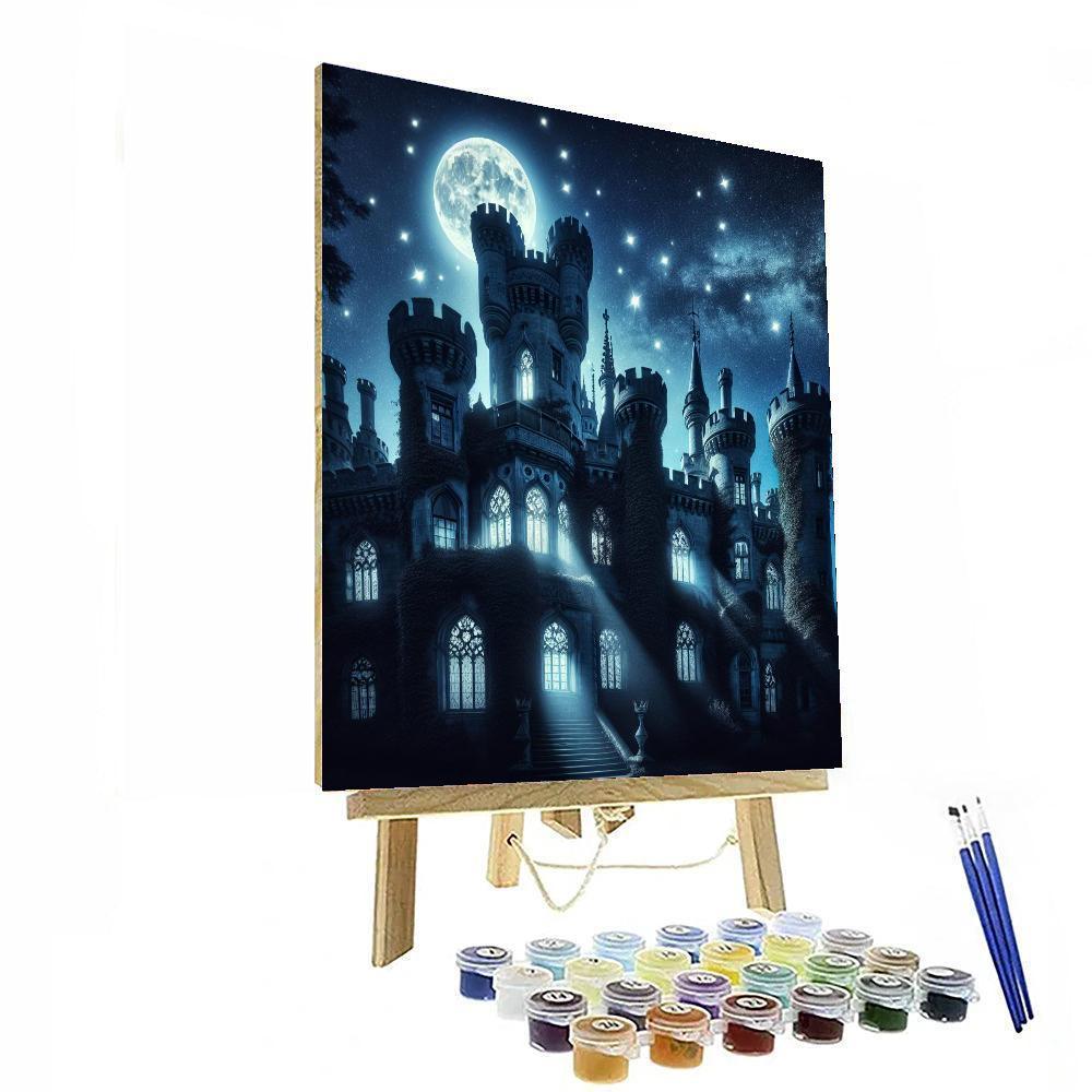 Midnight Castle Paint By Numbers Art