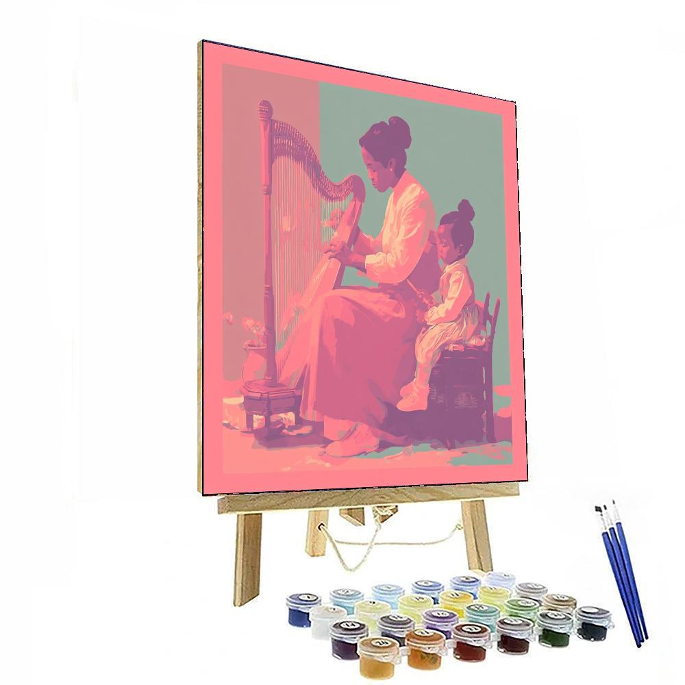 Serenade Of Hearts Paint By Numbers Kits